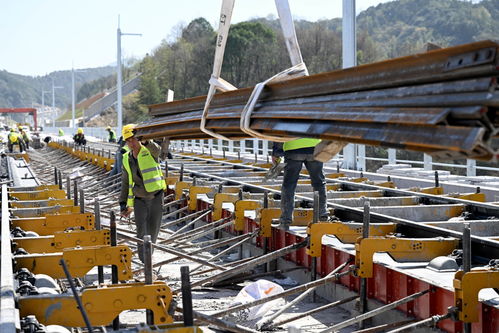 池黃鐵路無砟軌道施工全速推進，為高質量開通奠定堅實基礎